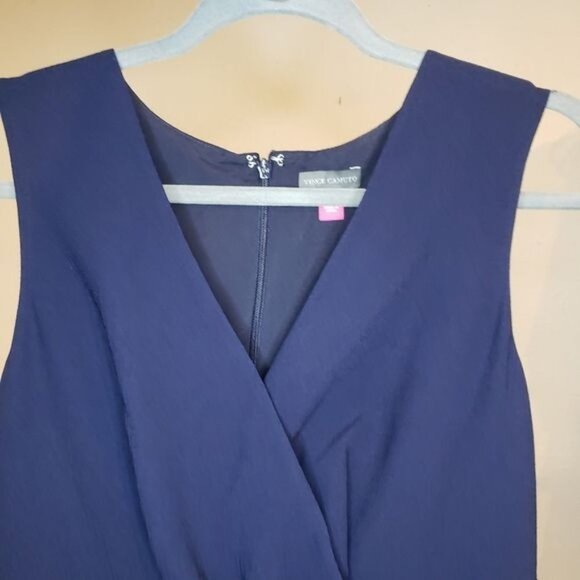 NWT Vince Camuto Parisian Crepe Sleeveless Dress Size 6 - Picture 5 of 10